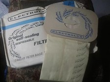 Usado, Sacos de filtro descartáveis auto-selantes originais Electrolux (Qtd.7)  comprar usado  Enviando para Brazil