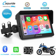 Carpuride W502Pro Motor Estéreo Carplay Android Auto Intercomunicador Bússola Impermeável  comprar usado  Enviando para Brazil
