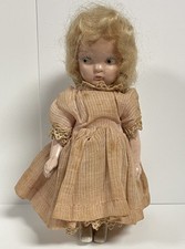 Boneca bebê menina loira vintage D53 5,5" no vestido | Plástico rígido | Braços móveis, usado comprar usado  Enviando para Brazil