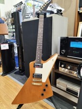 Guitarra elétrica Gibson Explorer Natural Gold Hardware EUA 2004 corpo sólido MOD comprar usado  Enviando para Brazil