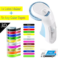 Dymo Omega Home Embossing Label Maker OU Compatível Fita de Etiqueta de Gravação 3D 9mm comprar usado  Enviando para Brazil
