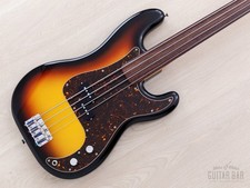 2012 Fender '62 Precision Bass Fretless PB62-FL Sunburst, Japão MIJ comprar usado 2012 Fender '62 Precision Bass Fretless PB62-FL Sunburst, Japão MIJ comprar usado  Enviando para Brazil