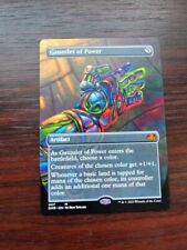 1x BORDERLESS GAUNTLET OF POWER - Dominaria - MTG - Magic the Gathering comprar usado  Enviando para Brazil