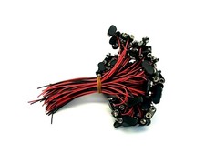 LOTE DE 75 conectores de clipe de pressão de bateria de 9 volts com fio de 6" comprar usado  Enviando para Brazil