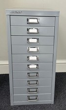 Bisley drawer metal for sale  LEICESTER