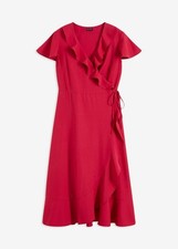 Wickelkleid leichtem crepe gebraucht kaufen  Deutschland