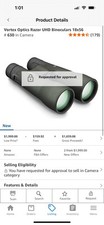 Vortex optics razor for sale  Charlotte