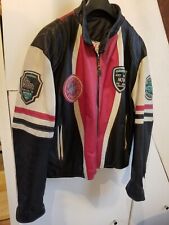 Blouson moto cuir d'occasion  Villepinte