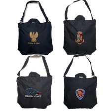 Borsa portacasco blu usato  Feltre