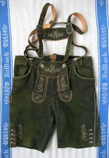 Bestickte grüne lederhose gebraucht kaufen  Berlin