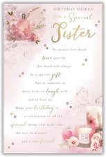 Special sister birthday for sale  WELLINGBOROUGH