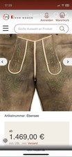 Wiesn utfit meindl gebraucht kaufen  München