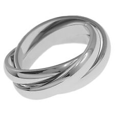 Bague anneaux acier d'occasion  Talange