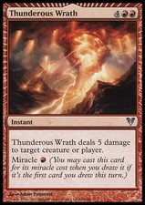 Usado, MTG THUNDEROUS WRATH EXC - COLLERA TONANTE EXC - AVR - MAGIC comprar usado  Enviando para Brazil