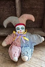 Vintage jester clown for sale  STEVENAGE