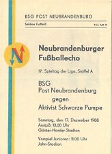 Ddr fußballprogramm post gebraucht kaufen  Könnern