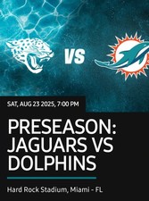 Miami dolphins tickets for sale  Jensen Beach