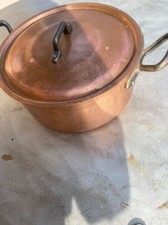 Cocotte cuivre estampille d'occasion  Montfort-le-Gesnois