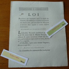 1792 loi transport d'occasion  Langres