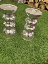 Glass pillar candle for sale  LEEK