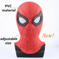 Cosplay Spider Man Homecoming Mask Superbohater Peter Parker Spiderman Maska PVC na sprzedaż  Wysyłka do Poland