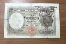 Banconota vittorio emanuele usato  San Severo