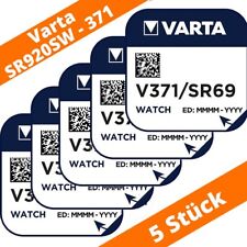 Varta 371 knopfzellen gebraucht kaufen  Berlin