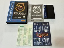 Usado, Sega Master System Tectoy : Mortal Kombat 3 pôster manual completo jogo exclusivo comprar usado  Brasil 