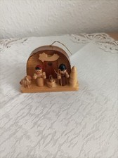 Mini weihnachtskrippe holz gebraucht kaufen  Wuppertal