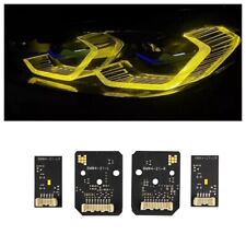 Usado, Placas LED LASER luz de circulação diurna DRL amarela para BMW G80 M3 G82 M4 2020-24 comprar usado  Enviando para Brazil