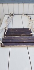 Vintage kinderschaukel holzsch gebraucht kaufen  Bogel, Mieheln, Weyer