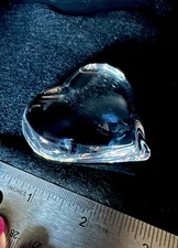 Vintage Steuben Vidro CORAÇÃO Peso de Papel Grosso Assinado Lindo FRETE GRÁTIS comprar usado Vintage Steuben Vidro CORAÇÃO Peso de Papel Grosso Assinado Lindo FRETE GRÁTIS comprar usado  Enviando para Brazil