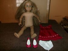 Boneca AMERICAN GIRL 2008 autêntica com 3 peças. Roupa: loira, olhos azuis, sardas comprar usado  Enviando para Brazil