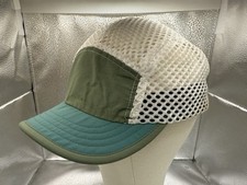 Boné de corrida PATAGONIA Duckbill ciclismo verde oliva malha branca 5 painéis TAMANHO ÚNICO comprar usado  Enviando para Brazil