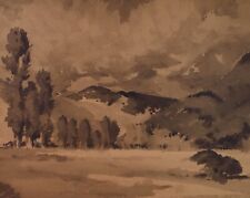 Original watercolour landscape for sale  WIRRAL