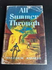 Malcolm saville summer for sale  GRANTHAM