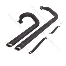 Silenciador de pontas de escape sistema completo para Yamaha Virago 400 535 XV535 XV400 1987-2004 comprar usado  Enviando para Brazil
