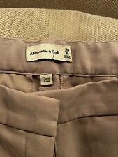 Calça de Alfaiataria Abercrombie and Fitch Sloane Taupe Tamanho 28/6 Curve love comprar usado  Enviando para Brazil