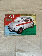 Insegna metallo fiat usato  Settingiano