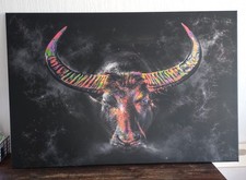 Leinwandbild stier 120 gebraucht kaufen Leinwandbild stier 120 gebraucht kaufen  Bremen