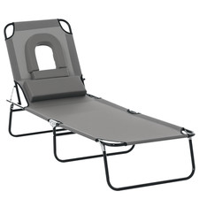 Folding sun lounger for sale  GREENFORD