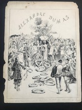 Dessin original encre d'occasion  Paris XIII