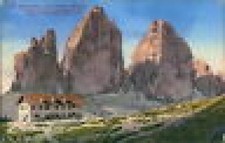 Ansichtskarte dolomiten zinnen gebraucht kaufen  Eggenstein-Leopoldshafen