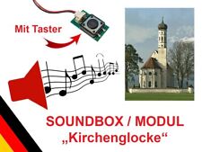 Soundbox Soundmodul KIRCHENGLOCKE Modellbahn Sound mit Lautsprecher und Schalter comprar usado  Enviando para Brazil