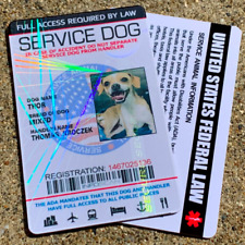 Service dog card for sale  Guthrie