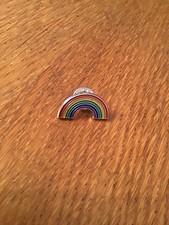 rainbow pin badge for sale  ILFORD