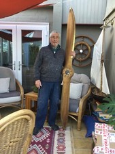 Wooden aircraft propeller for sale  STOWMARKET