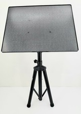 Tripé Pyle preto multiuso altura ajustável suporte com mesa 20X16 polegadas comprar usado  Enviando para Brazil