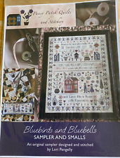 Kreuzstichvorlage "Bluebirds and Bluebells Sampler and Smalls" by Lori Pengelly, usado comprar usado  Enviando para Brazil