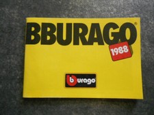 Catalogue burago 1988 d'occasion  Couhé